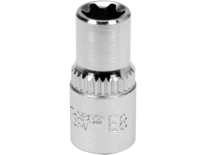 Nasadka TORX YATO do klucza nasadowego 1/4 cala rozmiar e8 YT-05244