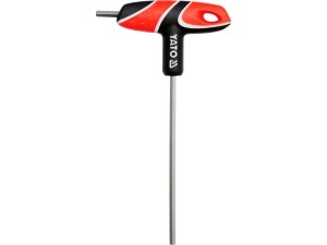 Klucz trzpieniowy HEX YATO z rękojeścią 5mm 140mm materiał stal s2 YT-05576