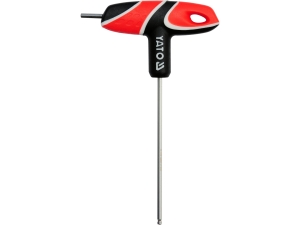 Klucz trzpieniowy HEX YATO 3mm z rękojeścią kulisty długość 100mm YT-05586