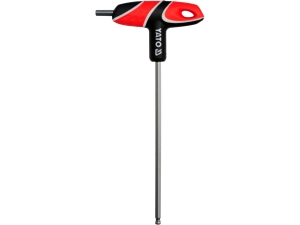 Klucz imbusowy HEX YATO z rękojeścią kulisty trzpień 6mm stal s2 YT-05591
