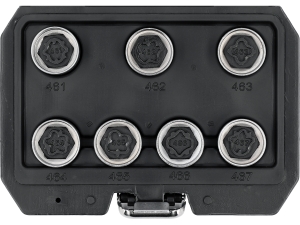 Zestaw nasadek YATO do śrub zabezpieczających koła do Opel 10 elementów YT-060395
