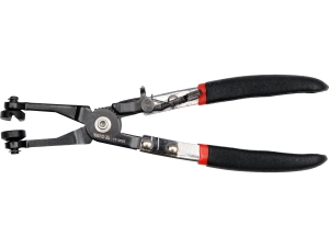 Szczypce do opasek rozprężnych YATO 230mm proste z blokadą YT-0650