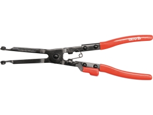 Szczypce do opasek wydechu YATO 300mm zakres 0-60mm stal węglowa YT-0652
