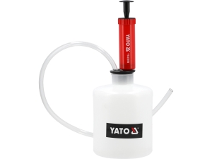 Odsysarka ręczna YATO 1 6L do oleju płynów eksploatacyjnych pvc PE YT-07078