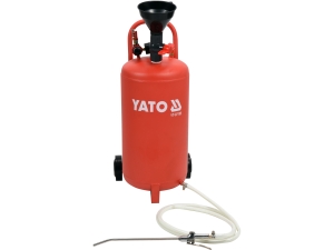 Napełniacz do oleju YATO pneumatyczny 20L zbiornik na kółkach lanca YT-07195