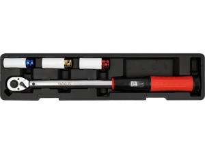 Zestaw dynamometryczny do wymiany kół 4 elementy YATO YT-07847