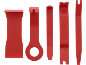 Zestaw ściągaczy do tapicerki YATO 5 częściowy haczyki dźwignie nylon YT-0836