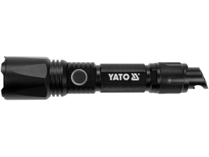 Latarka akumulatorowa YATO 900 lm 10W led zoom powerbank ipx6 YT-08559