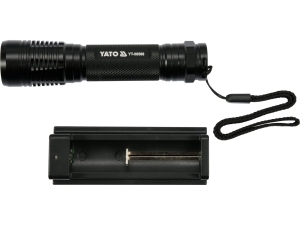 Latarka akumulatorowa YATO 500 lm led metalowa wodoodporna ipx7 YT-08568