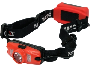 Latarka czołowa YATO akumulatorowa 500 lm 70m zasięgu IP44 YT-08596