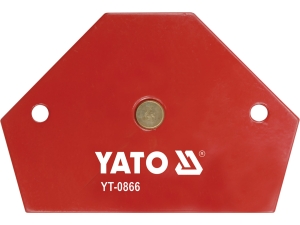 Kątownik spawalniczy magnetyczny YATO udźwig 11.5kg precyzyjny YT-0866