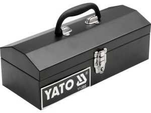 Skrzynka narzędziowa YATO stalowa 36cm uchwyt do przenoszenia YT-0882