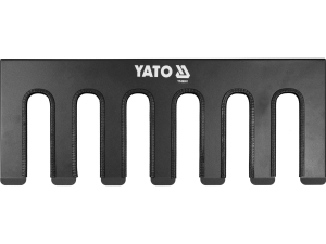 Półka na elektronarzędzia YATO metalowa 6 gniazd 576x225mm YT-09091