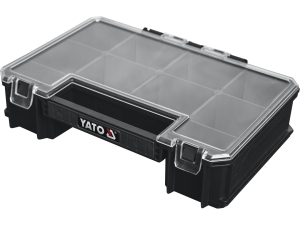 Organizer systemowy YATO s12 3n 257x180x66mm 6 przegród poliwęglan YT-09177