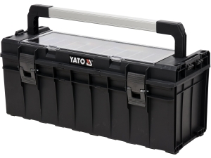 Skrzynka narzędziowa YATO 65cm organizer uchwyt aluminiowy YT-09184