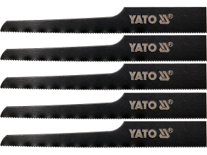 Brzeszczoty do wyrzynarki YATO 5 szt.uk do drewna i metalu HSS YT-09958