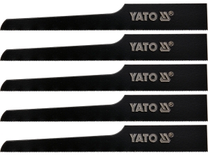 Brzeszczoty do wyrzynarki YATO 5 szt.uk do drewna PCV stali HSS YT-09959