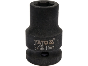 Nasadka udarowa YATO 1/2 cala 11mm sześciokątna stal crmo scm440 YT-1001