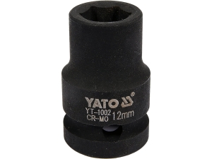 Nasadka udarowa 6-kątna YATO 12mm 1/2 cala klucza crmo stal YT-1002