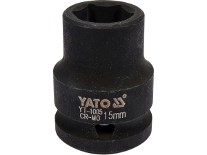 Nasadka udarowa YATO sześciokątna 1/2 cala 15mm stal crmo scm 440 YT-1005