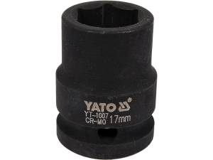 Nasadka udarowa nasadowa YATO 17mm 1/2 cala sześciokątna crmo YT-1007