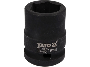 Nasadka udarowa sześciokątna YATO 19mm 1/2 cala crmo scm-440 YT-1009