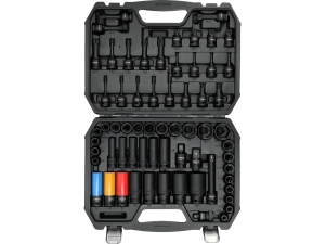 Zestaw narzędzi udarowych 1/2" 64 elementy YATO YT-10260