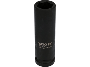 Nasadka udarowa długa YATO sześciokątna 1/2 cala 16mm stal crmo YT-1036