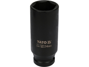 Nasadka udarowa długa 1/2 YATO 24mm 6-kątna 78mm stal crmo YT-1044