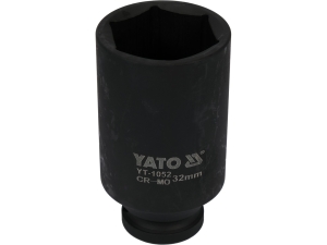 Nasadka udarowa długa YATO 32mm 1/2 cala sześciokątna crmo YT-1052