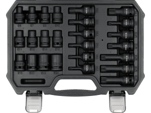 Zestaw narzędzi udarowych 1/2" 25 elementów YATO YT-10572