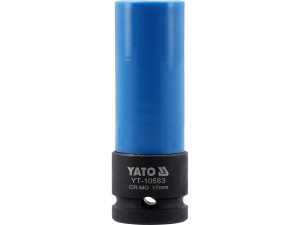 Nasadka udarowa YATO 17mm długa do felg aluminiowych 1/2 cala 85mm YT-10583