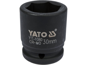 Nasadka udarowa sześciokątna YATO 3/4 cala 30mm stal crmo scm-440 YT-1080