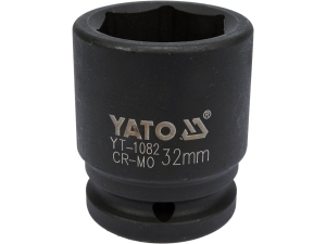 Nasadka udarowa sześciokątna YATO 3/4 cala 32mm stal crmo scm-440 YT-1082