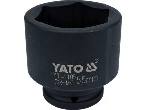 Nasadka udarowa sześciokątna YATO 55mm 3/4 cala 74mm crmo YT-1105