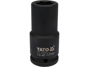 Nasadka udarowa długa YATO 22mm 3/4 cala 6 kątna pneumatyczna YT-1122