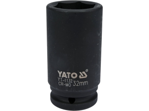 Nasadka udarowa długa YATO 32mm 3/4 cala sześciokątna 90mm YT-1132