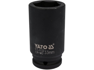Nasadka udarowa długa YATO 33mm 3/4 cala 6-kątna 90mm crmo YT-1133