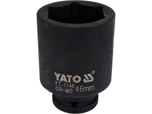 Nasadka udarowa długa YATO sześciokątna 46mm 3/4 cala 90mm YT-1146