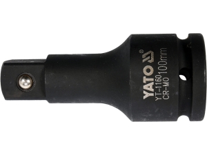 Przedłużka udarowa YATO 3/4 cala 100mm ze stali crmo scm-440 YT-1160