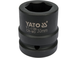 Nasadka udarowa 6 kątna YATO 1 cal 30mm do klucza pneumatycznego crmo YT-1186