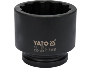 Nasadka udarowa do piast YATO 12 kątna 80mm 1 cal do Volvo scania YT-11995