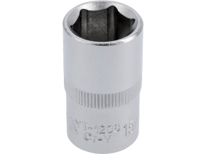 Nasadka sześciokątna 1/2 cala YATO 15mm krótka AS-Drive CrV YT-1208