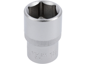 Klucz nasadowy YATO nasadka 6-kątna 1/2 cala 18mm 38mm CrV 50bv30 YT-1211