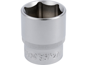 Nasadka sześciokątna YATO 1/2 cala 27mm krótka 42mm CrV 50bv30 YT-1218