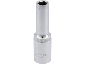 Nasadka długa sześciokątna YATO 10mm 1/2 cala chromowana CrV YT-1223