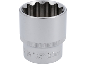 Klucz nasadowy YATO dwunastokątna 1/2" 30mm 42mm stal crv50bv30 YT-1291