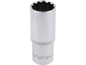 Nasadka długa dwunastokątna YATO 24mm 1/2 cala 77mm crv50bv30 YT-12946