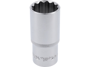 Nasadka długa dwunastokątna YATO 1/2 cala 30mm crv50bv30 do śrub YT-12948