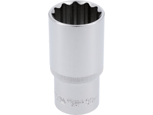 Nasadka długa dwunastokątna YATO 1/2 cala 32mm crv50bv30 do śrub YT-12949